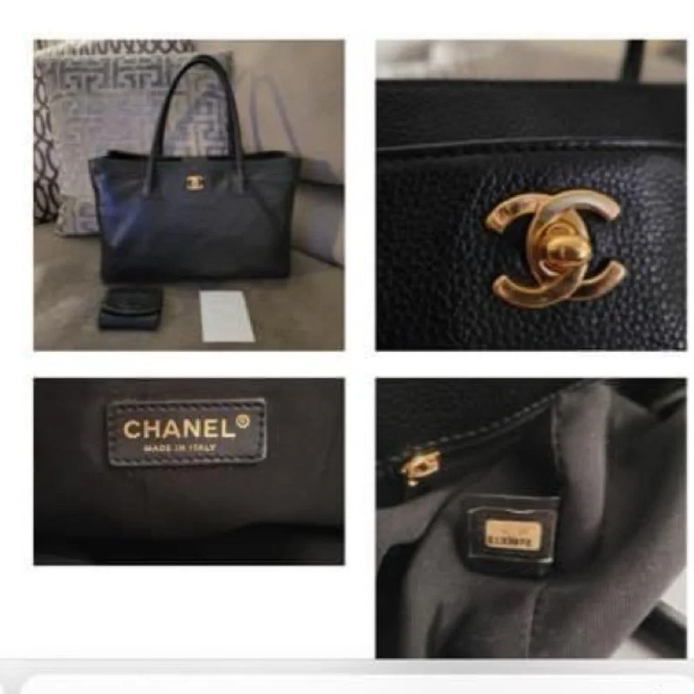 Chanel cerf tote with 24K gold hardware - Picture 3 of 13